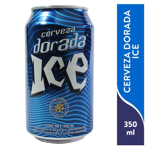 Cerveza Dorada Ice 12 Oz