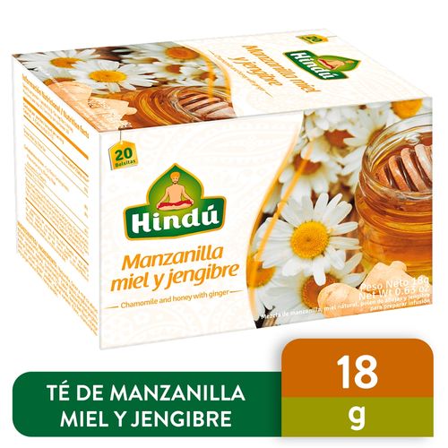 Hindu Te Manzanilla  Miel Jen 20Sb 360Gr