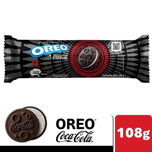 Compra Galletas Oreo Sabor Coca Cola - 108 g