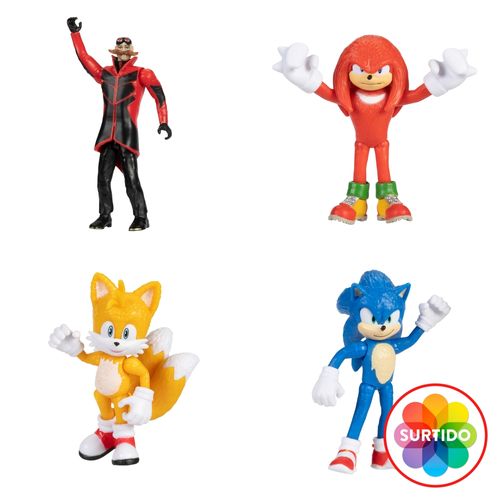 Figuras Sonic 2 Movie 2.5 Wave 1