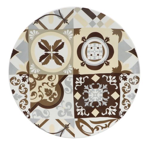 Ms Plato Plano De Porcelana 9.5