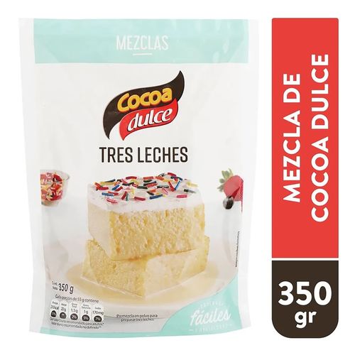 Premezcla Tres Leches Cocoa Dulce 350gr