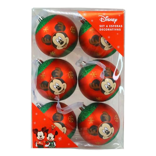 Adorno Disney Navideño set -6 uds