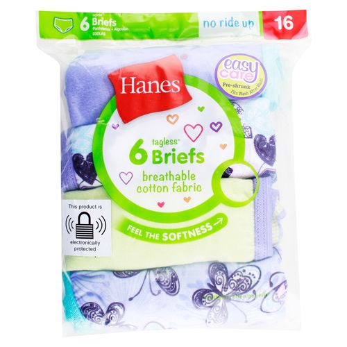 Bloomer Hanes Para Niña En Talla 6