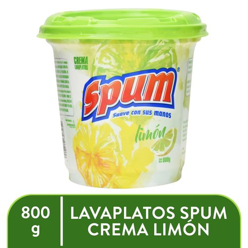 Lavaplatos Spum Crema Lemon 800 Gr