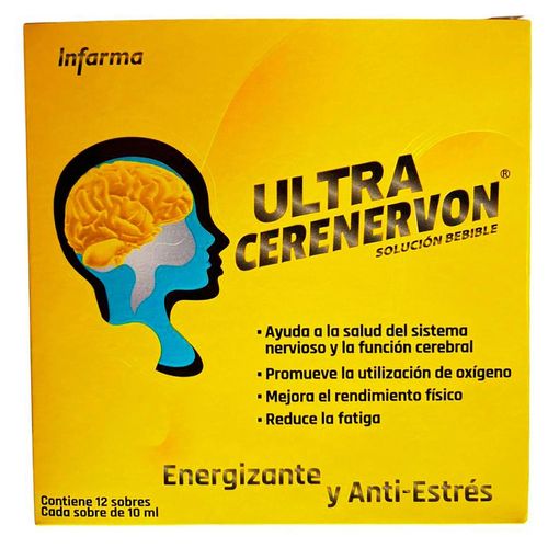 Ultra Cerenervon Caja 12 sobres -120 ml