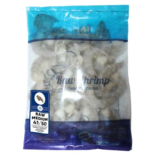 Camaron Camar Crudo 41 50 Cong Lb