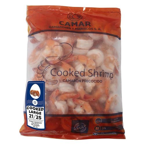 Camaron Camar Precocido 21 25 Cong Lb