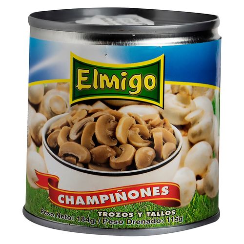 Champiñones en Trozos y Tallo El Migo - 115 g
