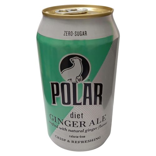 Soda Polar Ginger Ale Diet -12 oz