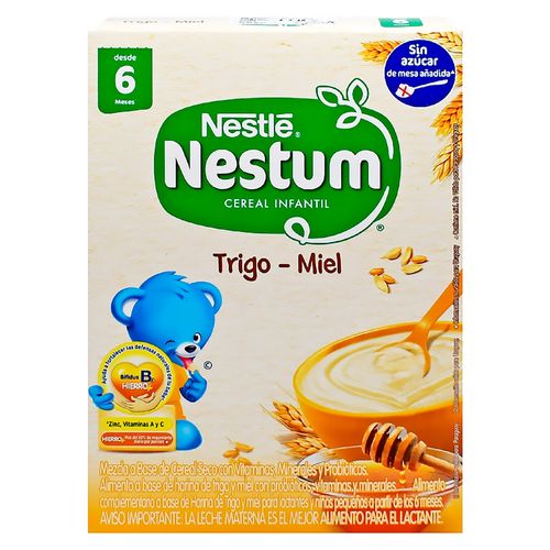 Cereal Infantil Nestum Trigo Miel 50 Gr