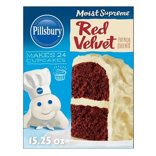 Mezcla Pillsbury Velvet Rojo - 432.3 g
