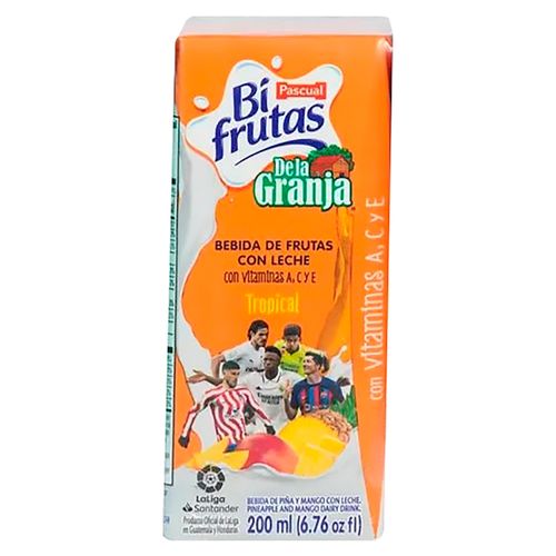 Bebida Tropical Con Leche Bifruta 200ml