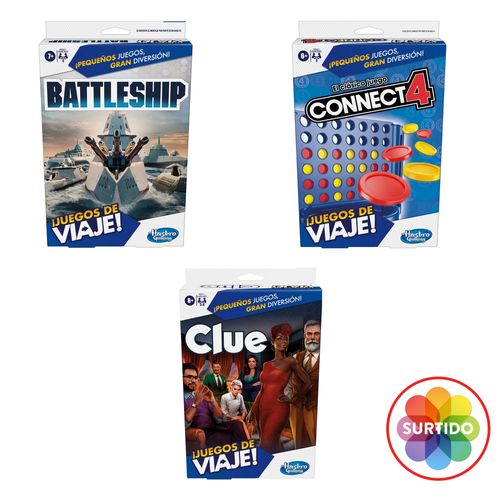 Juegos Hasbro Gaming de viaje surtido