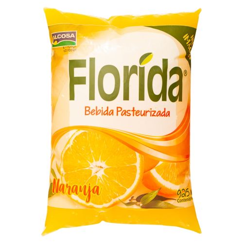 Jugo Florida Naranja Bolsa 925 Ml