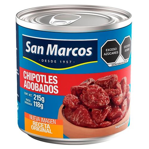 Sm Chile Chipotle Adobado 215 Gr Ea