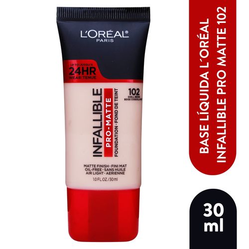 Base Loreal Infalible Sell Beige 102 - 30ml