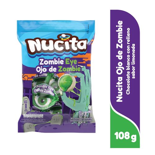 Chocolate Nucita Ojo Zombie Bolsa - 108 g