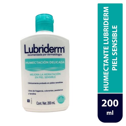 Humectante Lubriderm Piel Sensible - 200 ml