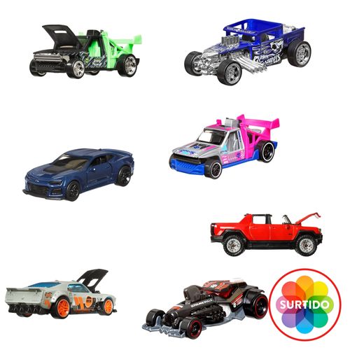 Vehículo Hot Wheels de Fricción Pullback