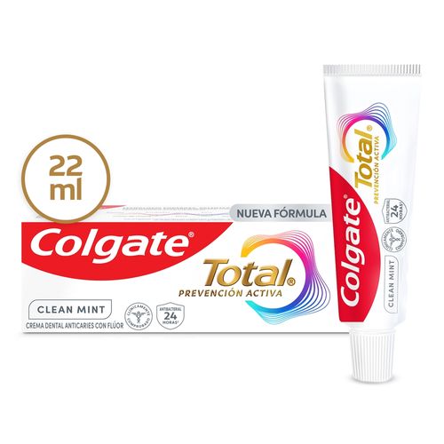 Pasta Dental Colgate Total 12 Clean Mint 22 ml