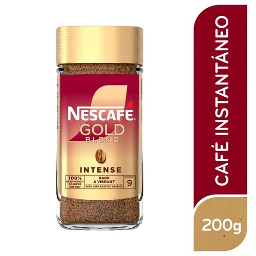 Café Nescafé Gold Intense Fco 200 Gr