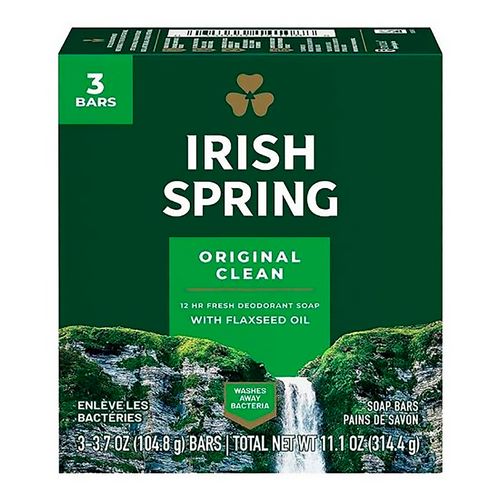 Jabón Irish Spring Original 3Pk 314.4 Gr