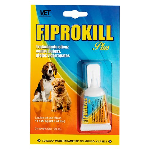 Pipeta Fiprokill Perros Medianos 1.34ml