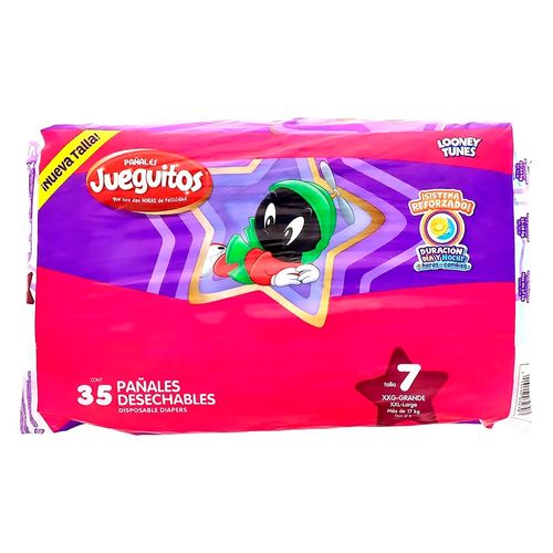 Panal Jueguitos Para Bebe Talla 7 35Ea