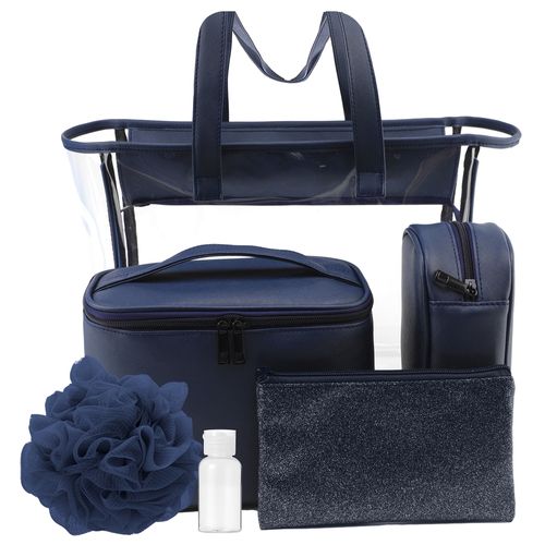 Set Cosmetiq Lisa Mas Botella Esponja