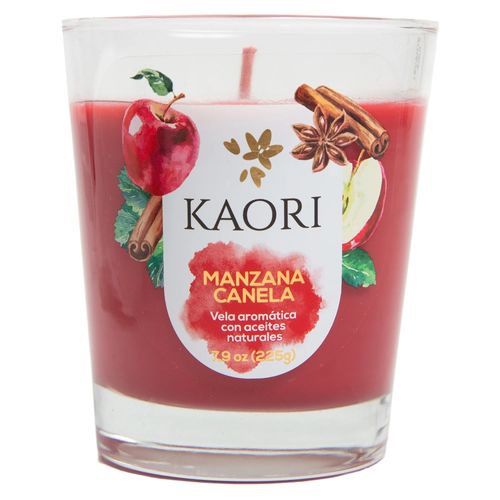 Vela Kaori Manzana Canela - 190 g