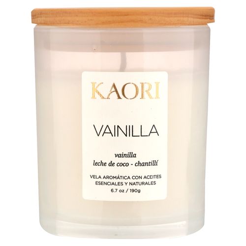 Vela Kaori Vainilla 190 Grs Ea