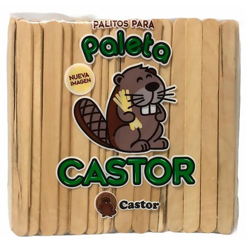 Palitos Para Paletas Castor 145 Ea