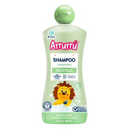 Shampoo Arruru Cabello Claro 400Ml