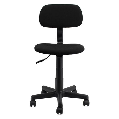 Silla Mainstays secretarial color negro