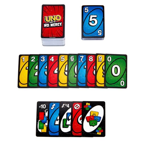 Juego de mesa uno No Mercy mattel