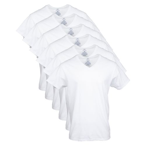 Playera Blanca Cuello V