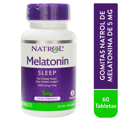 Natrol Melatonina 5 Mg 60ea