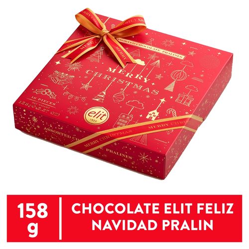 Chocolate Elit Feliz navidad Pralin - 158 g