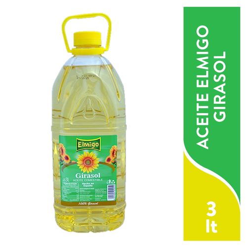 Aceite Elmigo Girasol - 3 L