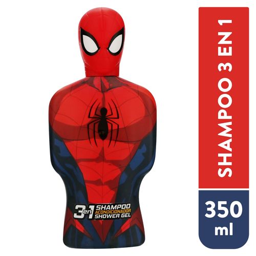 Shampoo 3en1 Gelatti Spiderman 3d 350ml