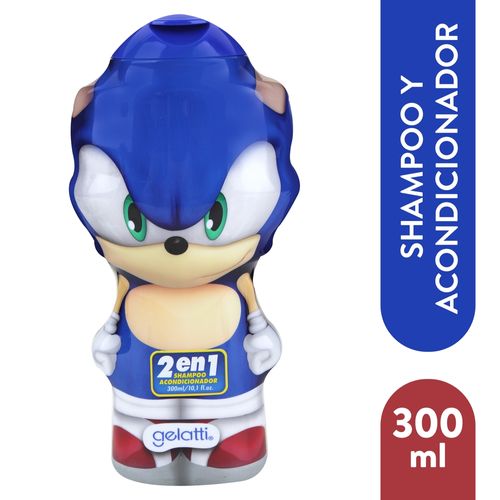 Shampoo 2 En 1 Gelatti Sonic 300Ml