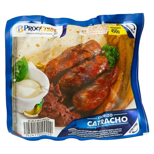 Chorizo Catracho Progcarnes 450 Gr Paq