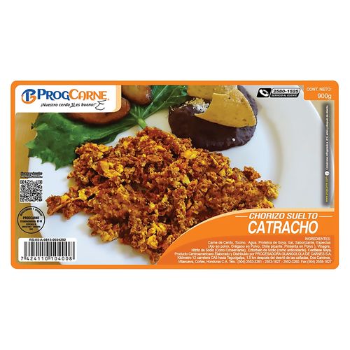 Chorizo Catracho Suelto 450 Grs Band Map