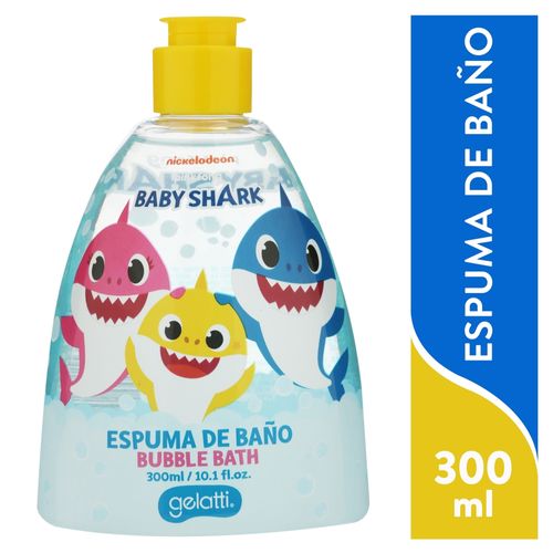 Espuma Bano Gelatti Baby Shark 300Ml