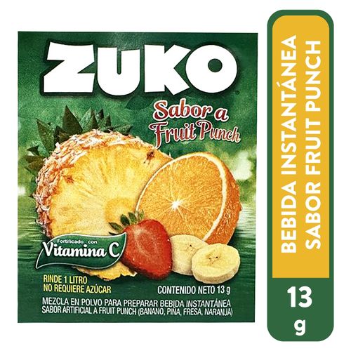 Zuko Fruit Pch 13Gr