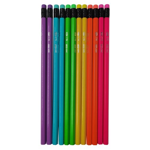 Lapices De Grafito Pen Gear, Con Accesorio -12 uds