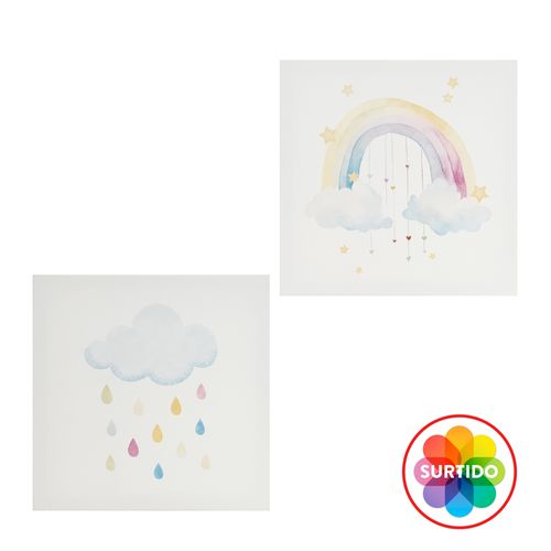 Msk Canvas 28cm Arcoiris