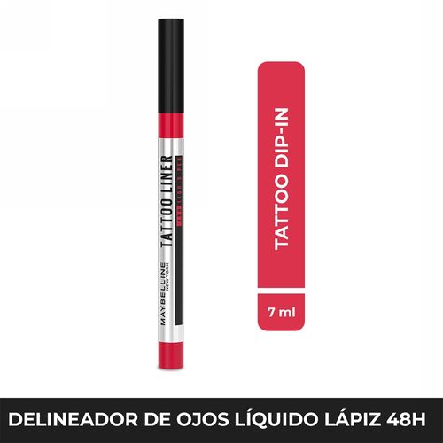 Maybelly Delinead Tatt48H Liq Pen Bk1Gr