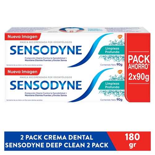 Crema Dental Sensodyne Deep Clean 180gr